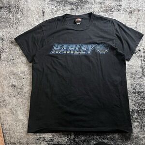 Harely Davidson Men's Tee Shirt Vintage Tampa Bay Florida Size Large